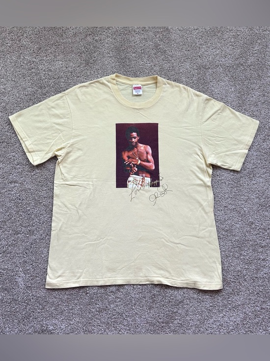 Supreme Other - Supreme Al Green Tee Men's White T-Shirt Short Sleeve Graphic Print Size Medium